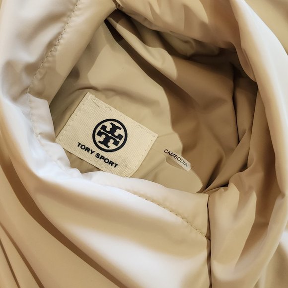 Tory Burch Reversible Quilted Down Vest Small S $298 - Picture 11 of 12